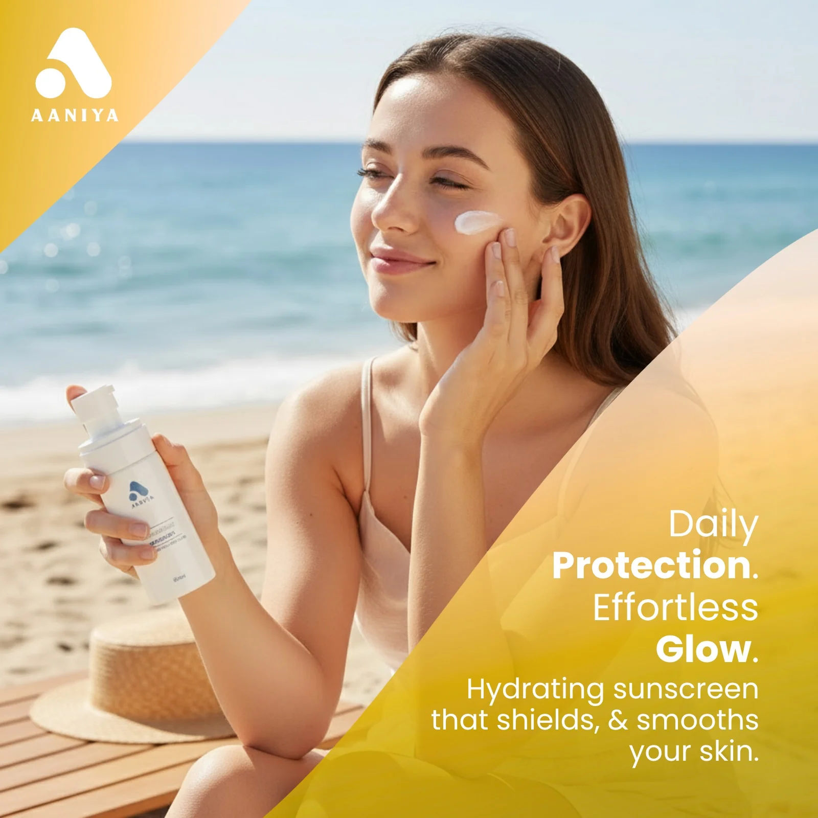AANIYA Moisturising Sunscreen, 60ml - Image 2