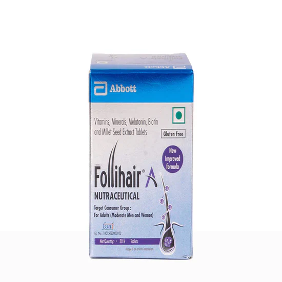 Abbott Follihair A Bottle, 30tab - Image 2
