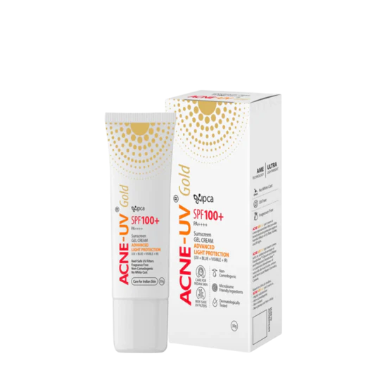 Acne Uv Gold Sunscreen Gel SPF 100+ PA++++
