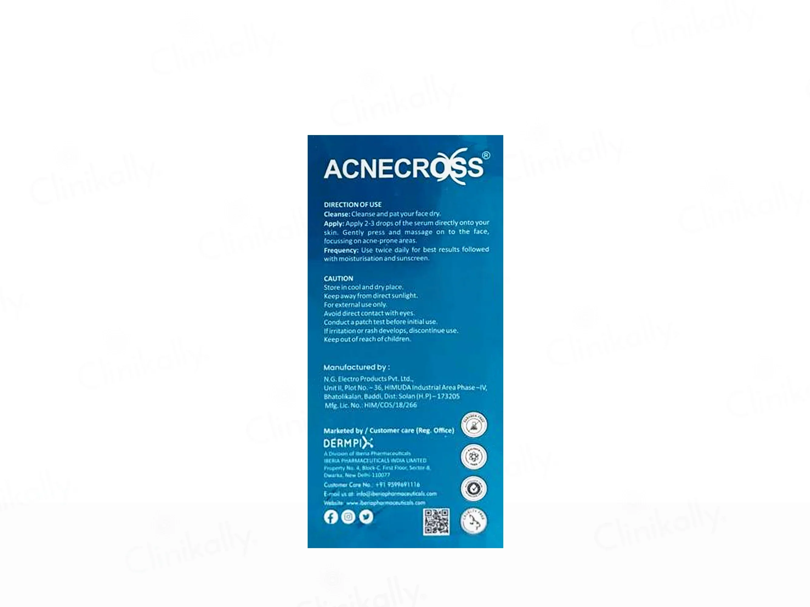 Acnecross Salicylic Acid Pore Refining Serum 30ml - Image 3