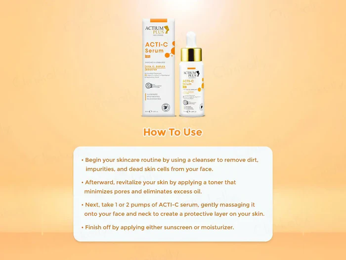 Actium Plus Acti-C Serum 30ml - Image 3