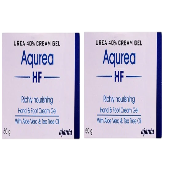 Aqurea HF Urea 40% Cream Gel, 50gm - Image 3