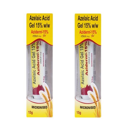 Aziderm 15% Gel, 15gm - Image 2