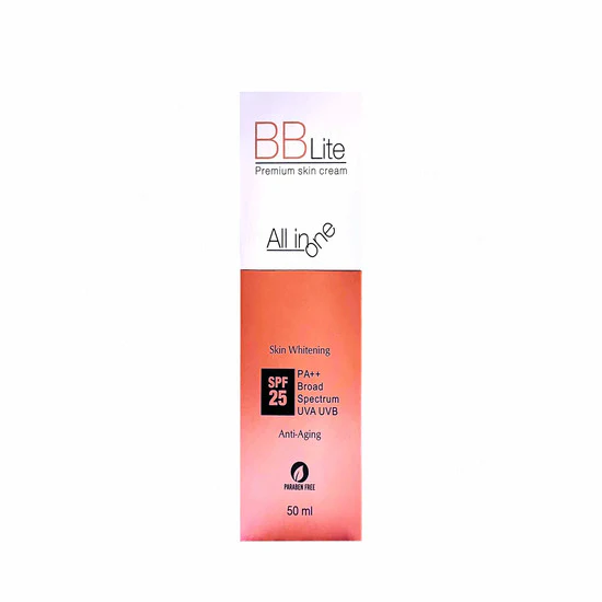 BB Lite Premium All in One Skin Whitening Cream SPF 25 PA++ 50ml - Image 2