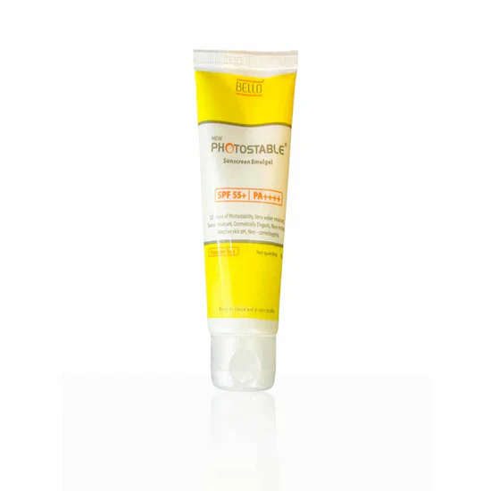 Bello Photostable Sunscreen Emulgel SPF-55, 50g - Image 3