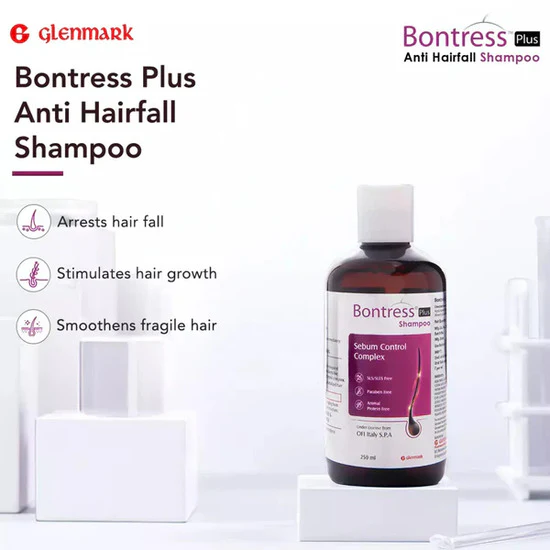 Bontress Plus Hair Revitalising Shampoo 250ml - Image 3