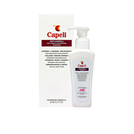 Capeli Anti-Hairfall Anti-Frizz & Volumising Shampoo,