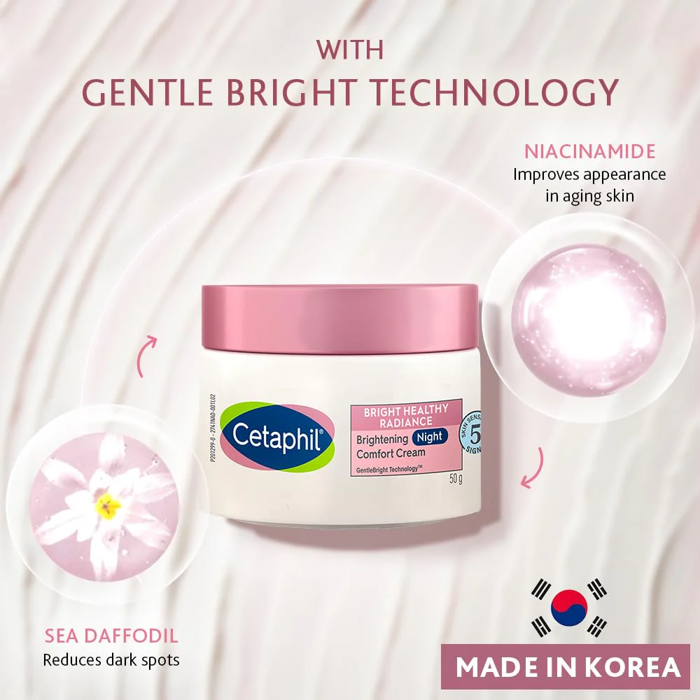 Cetaphil Brightening Night Comfort Cream, 50 g - Image 12