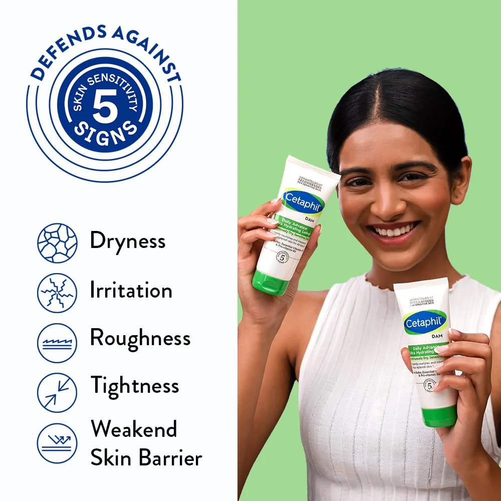 Cetaphil DAM Daily Advance Ultra Hydrating Lotion for Dry, Sensitive Skin 30g - Image 5