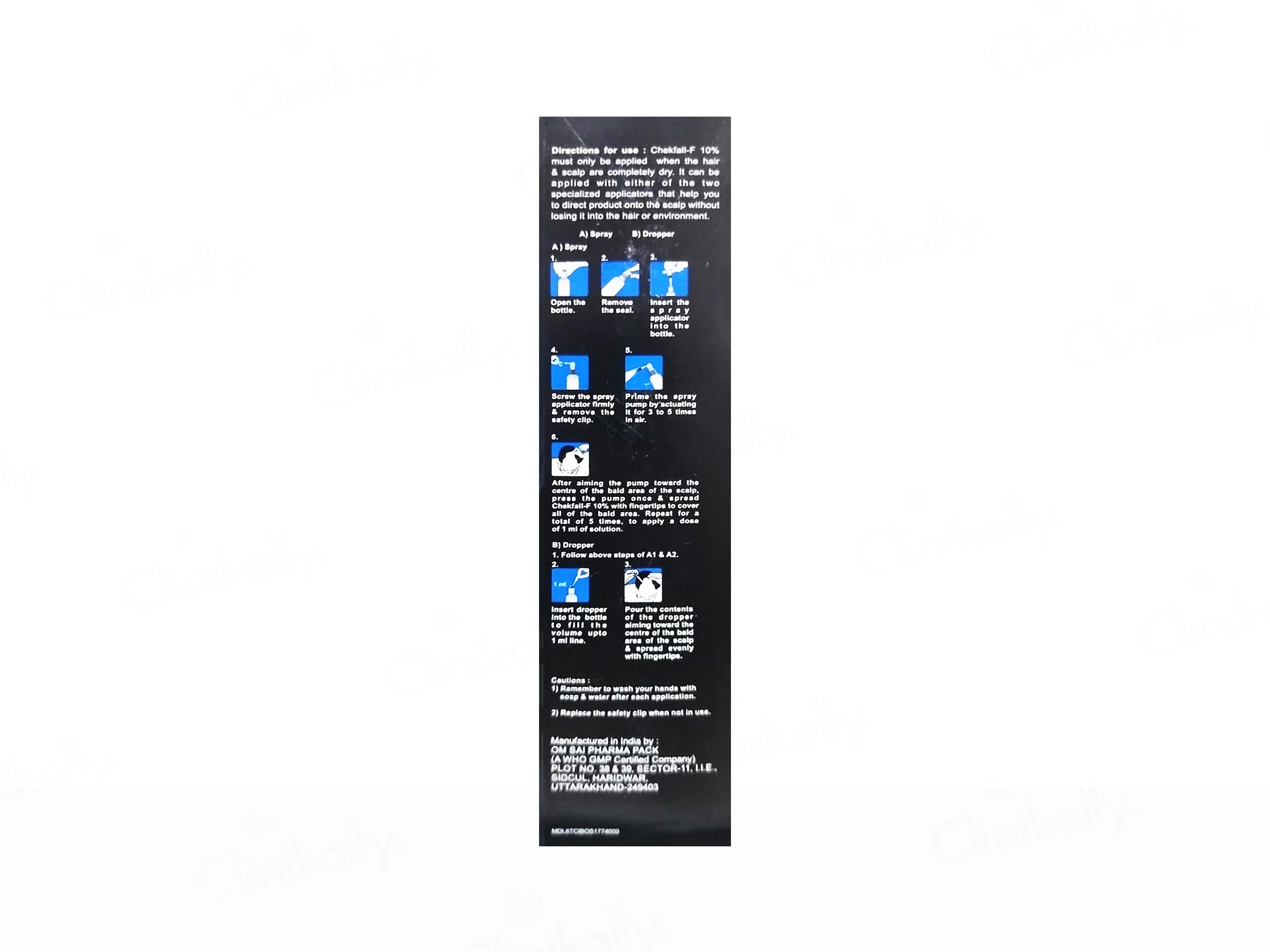 Chekfall F 10% Solution, 60ml - Image 4