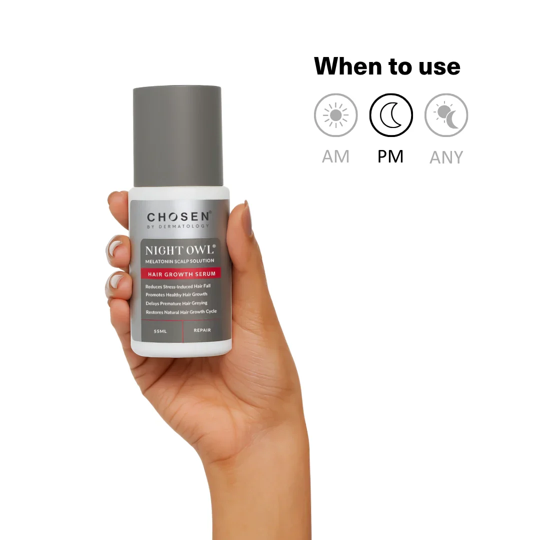 Chosen Night Owl Melatonin Scalp Solution 55ml - Image 2