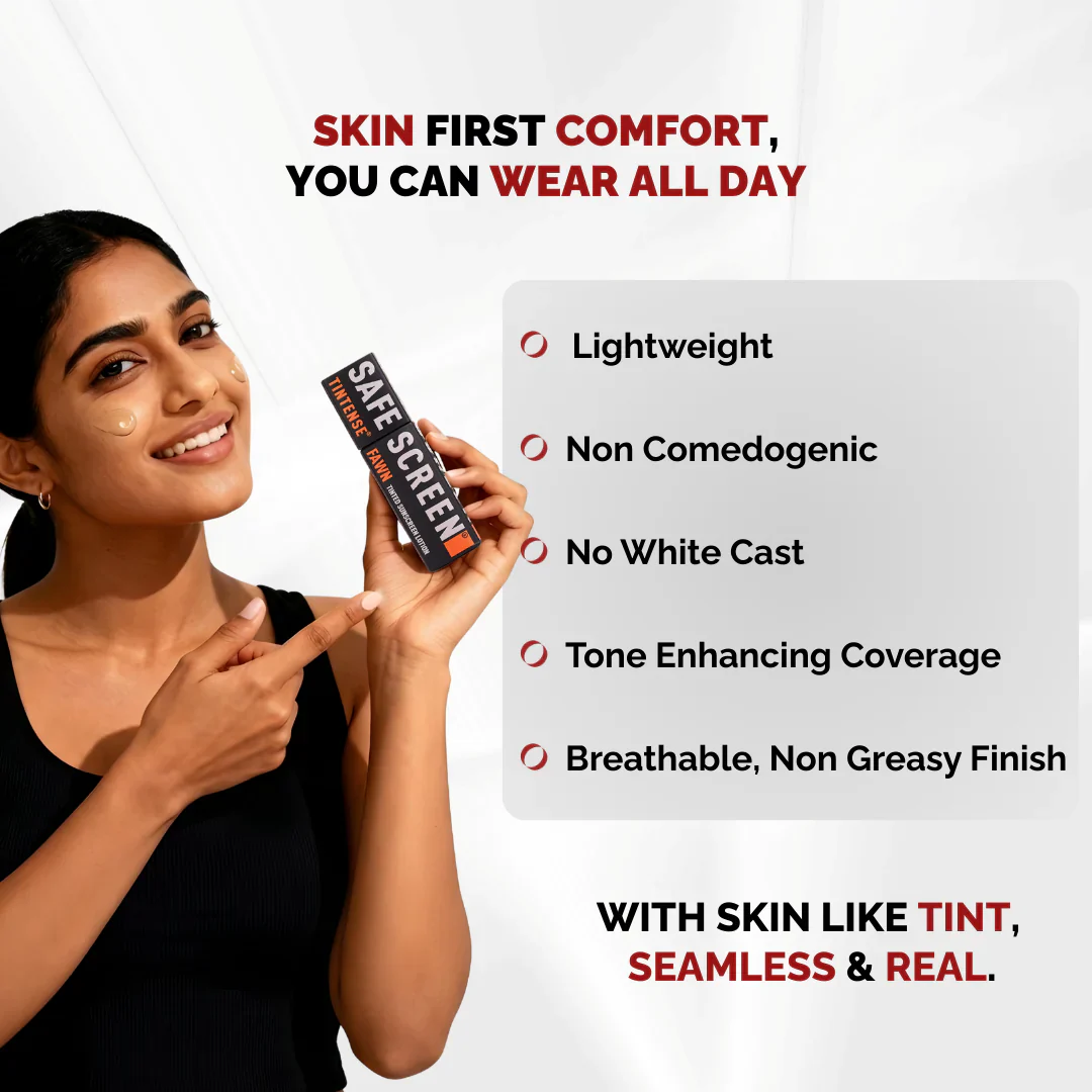 Chosen Safescreen Tintense Fawn Tinted Sunscreen SPF 50+ PA++++ 40ml - Image 2