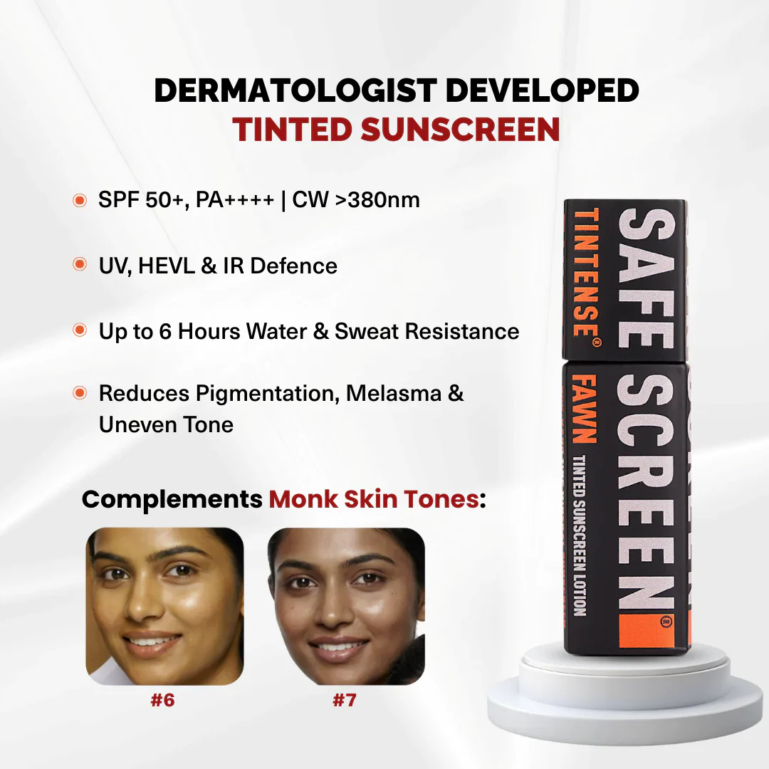 Chosen Safescreen Tintense Fawn Tinted Sunscreen SPF 50+ PA++++ 40ml - Image 8