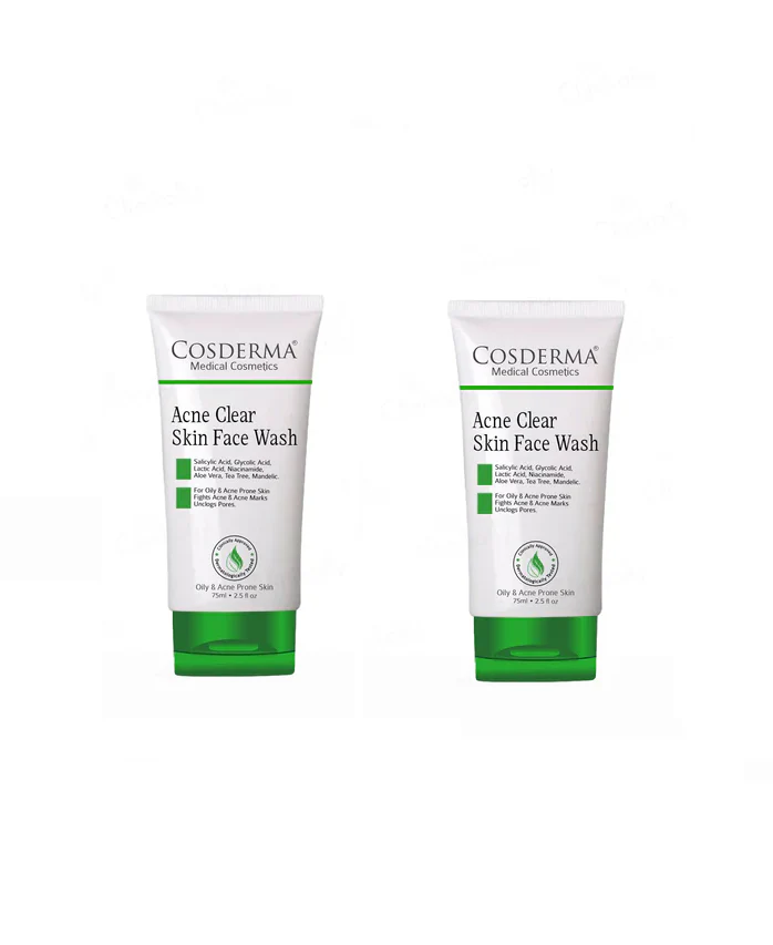 Cosderma Medical Cosmetics Acne Clear Skin Face Wash, - Image 4