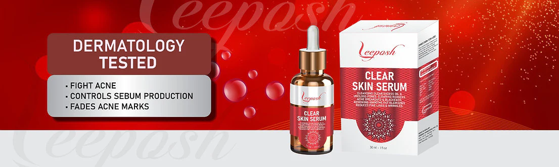Cosderma Leeposh Clear Skin Serum 12% Niacinamide Serum + Zinc PCA 2% for Acne, Spot, Scars, Marks Melasma, 30ml - Image 2