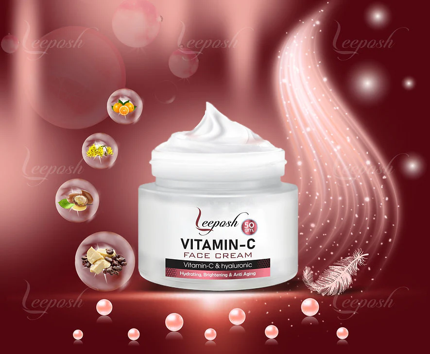 Cosderma Leeposh Vitamin C Face Cream, 50gm - Image 2