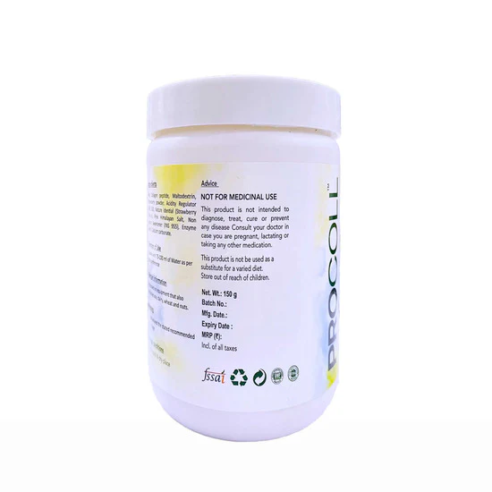 Cosmofix Procoll Veg Collagen Peptide Powder 150gm - Strawberry Flavour - Image 3