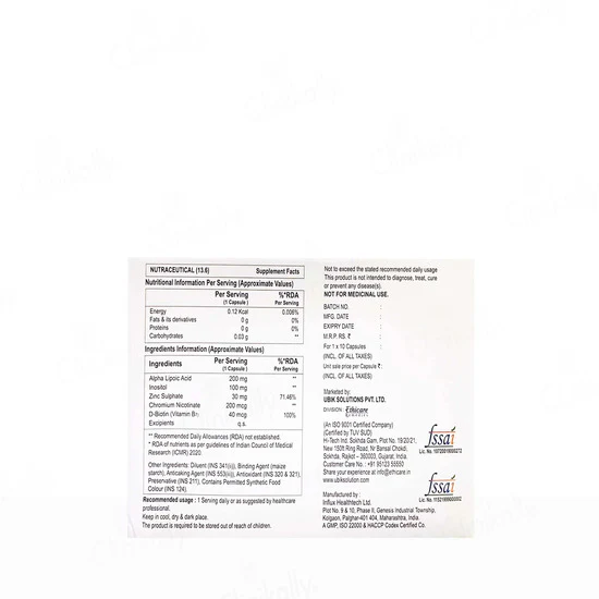 Cuticans Capsule 10 Caps - Image 2