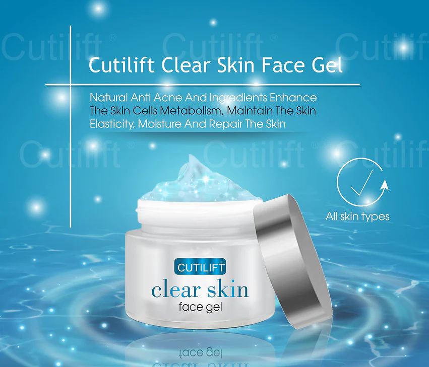 Cutilift Clear Skin Face Gel, 50gm - Image 2