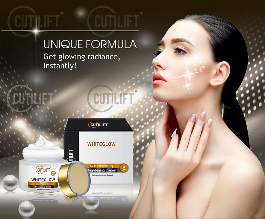 Cutilift WhiteGlow Cream Alpha Arbutin cream Skin Lightening Glowing Face Cream, 50gm - Image 2