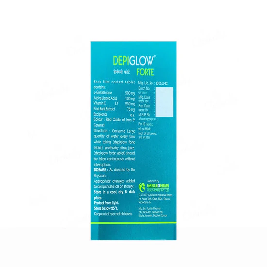 Depiglow Forte TAB (10 Tab) - Image 3