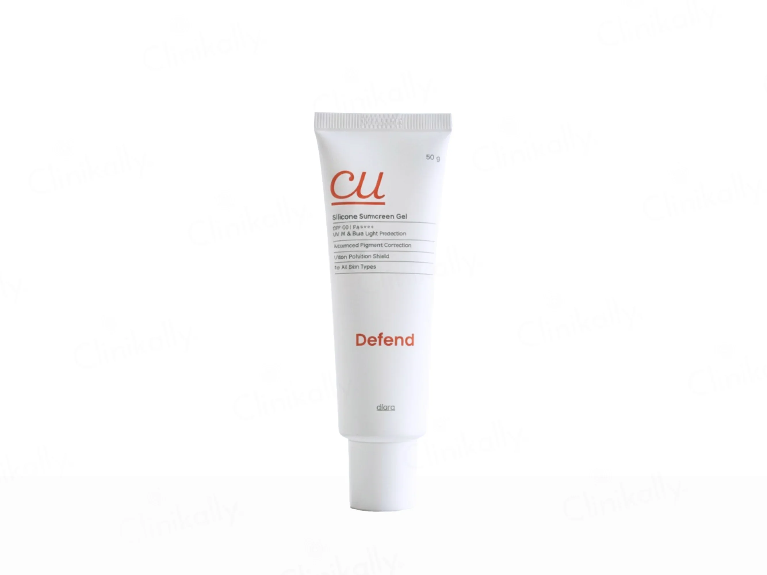 Diara CU Silicone Sunscreen Gel SPF 60 PA++++ 50gm - Image 3