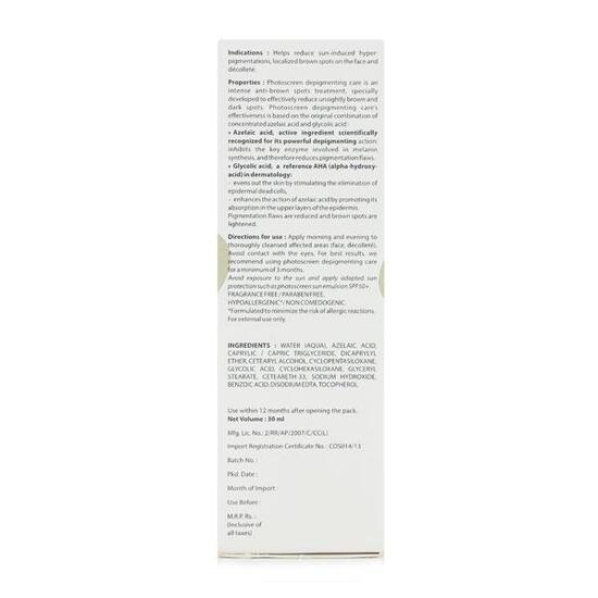 Ducray Photoscreen Depigmenting Cream, 30ML - Image 3