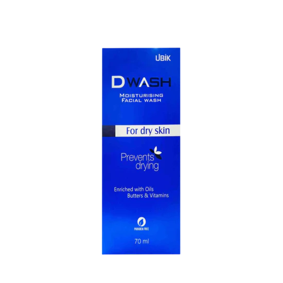 DWash Moisturising Facial Wash For Dry Skin,