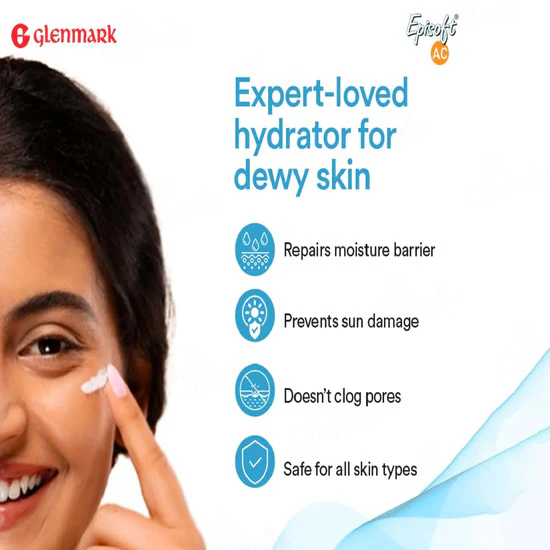 Episoft AC Sunscreen Cream SPF 30, 75gm - Image 3