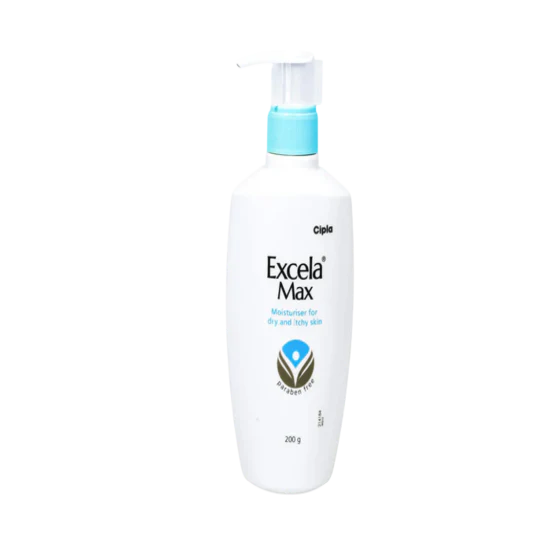 Excela Max Moisturiser For Dry and Itchy Skin 200gm