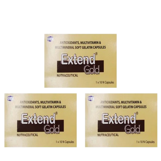 Extend Gold Soft Gelatin Capsule 3 x 10 Tab