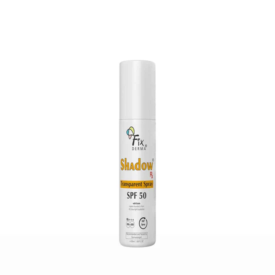Fixderma Shadow Rx Transparent Spray Sunscreen SPF 50 PA+++ - Image 3