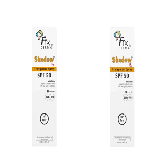 Fixderma Shadow Rx Transparent Spray Sunscreen SPF 50 PA+++ - Image 8