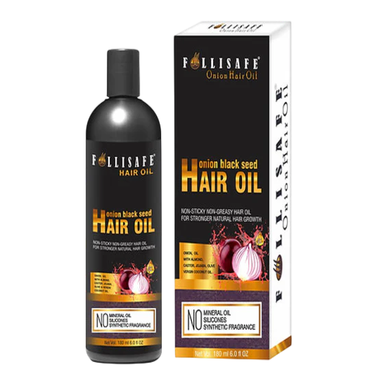Follisafe Follisafe Onion Hair Oil with 20 essential Oils, 180 ml