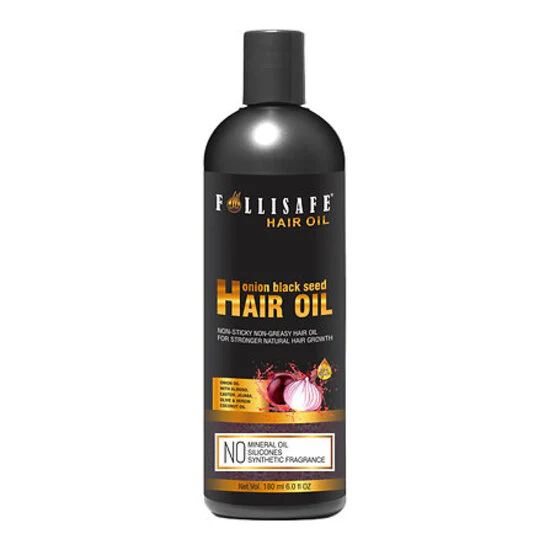 Follisafe Follisafe Onion Hair Oil with 20 essential Oils, 180 ml - Image 2