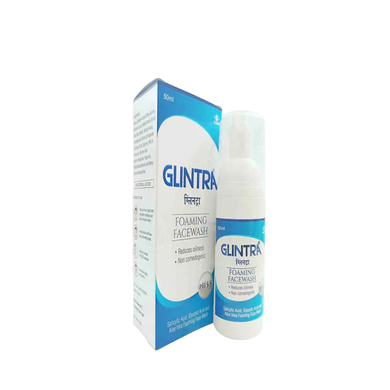 Glintra Foaming Face Wash,