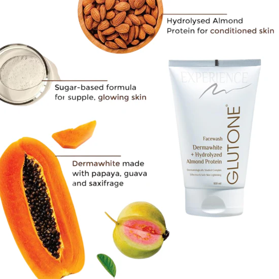 Glutone Face wash, 100ml - Image 3