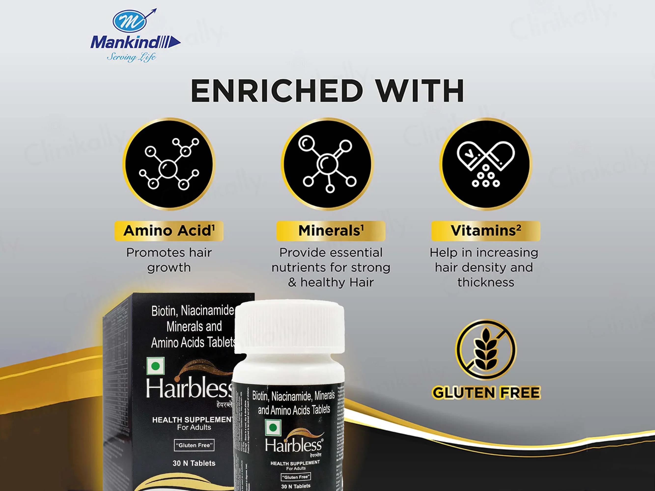 Hairbless Tablets Bottel (30 Tab) - Image 6
