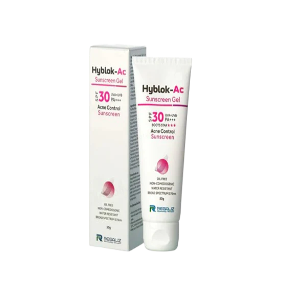Hyblok-AC Acne Control Sunscreen Gel SPF 30 PA+++,