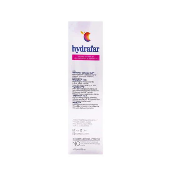 Hydrafar Hydrating Silc Water gel, 50gm