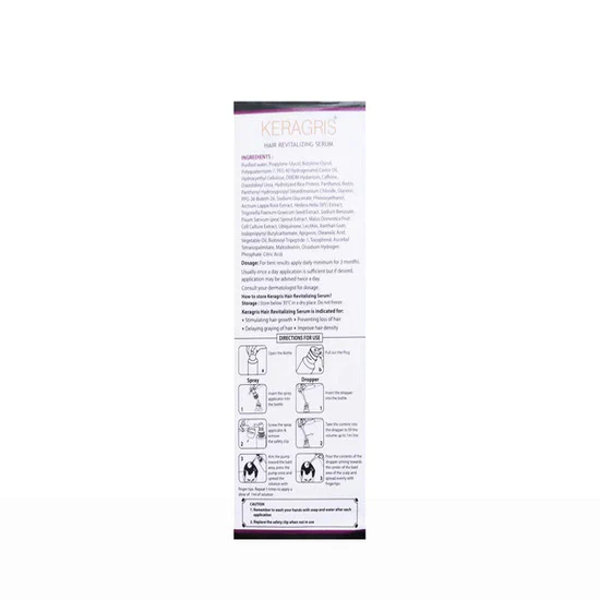 Keragris Hair Revitalizing Serum 60ml - Image 2