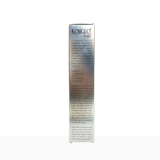 Kojiglo Gold Skin Lightening Lotion 50gm - Image 4
