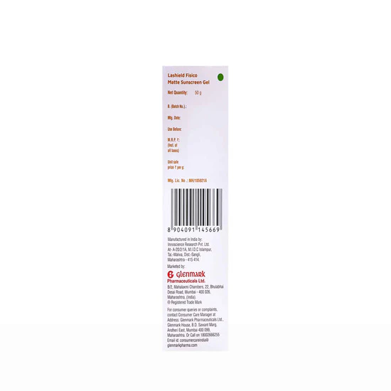 La Shield Fisico Matte SPF 50 Sunscreen Gel, 50gm - Image 3