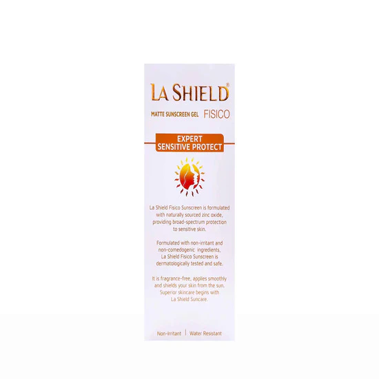 La Shield Fisico Matte SPF 50 Sunscreen Gel, 50gm - Image 5