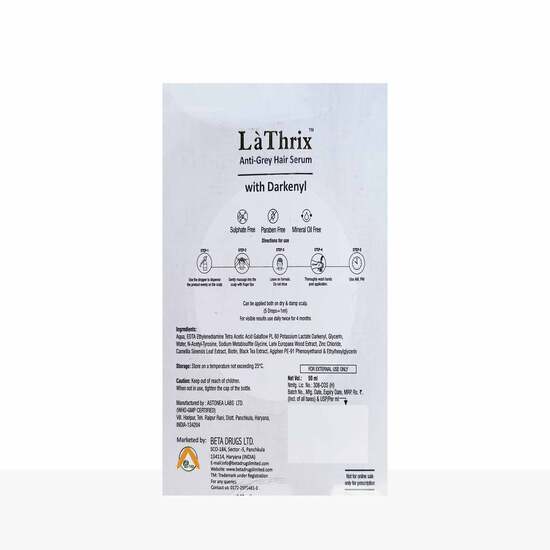 La Thrix Anti Grey Hair Serum, 50ml - Image 2