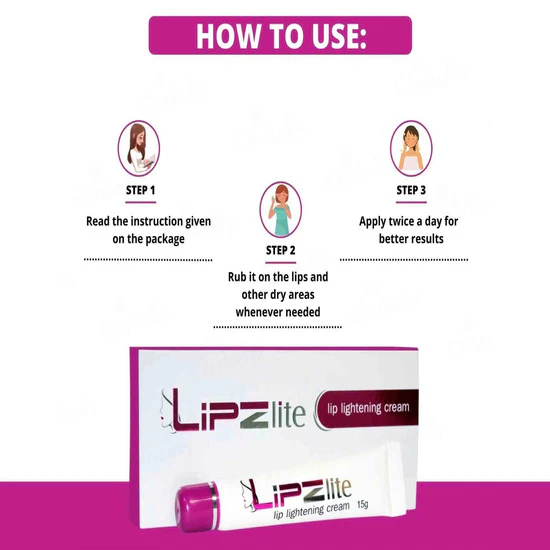 Lipzlite Lip Lightening Cream, 15gm - Image 5