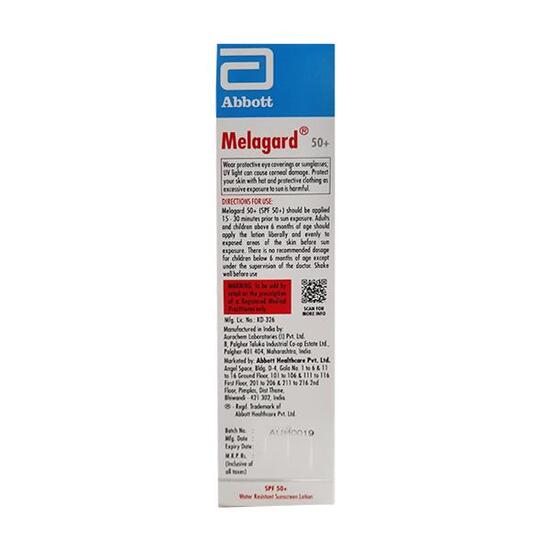 Melagard SPF 50+ Sunscreen Lotion, 60ml - Image 2