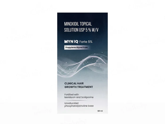 Myn-IQ Forte 5% Hair Growth Topical Solution, 60ml - Image 3