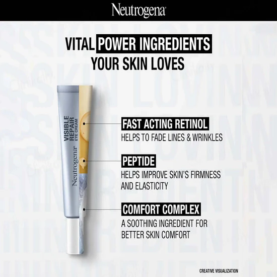 Neutrogena Visible Repair Eye Cream 15gm - Image 4