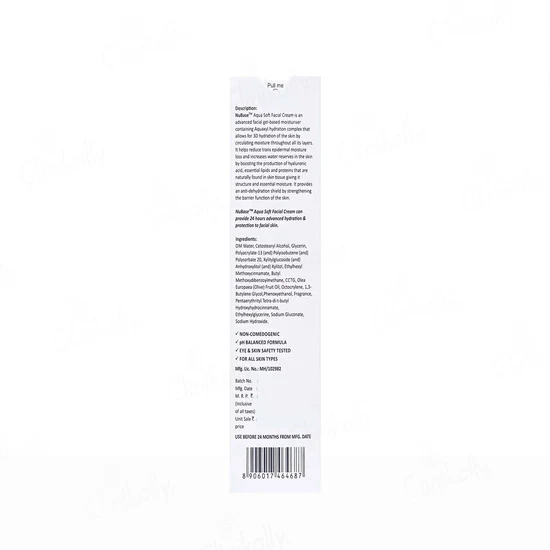 NuBase Aqua Soft Facial Cream SPF 30 50gm - Image 6